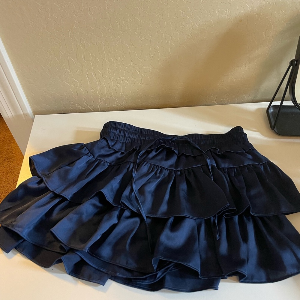 Navy blue skort